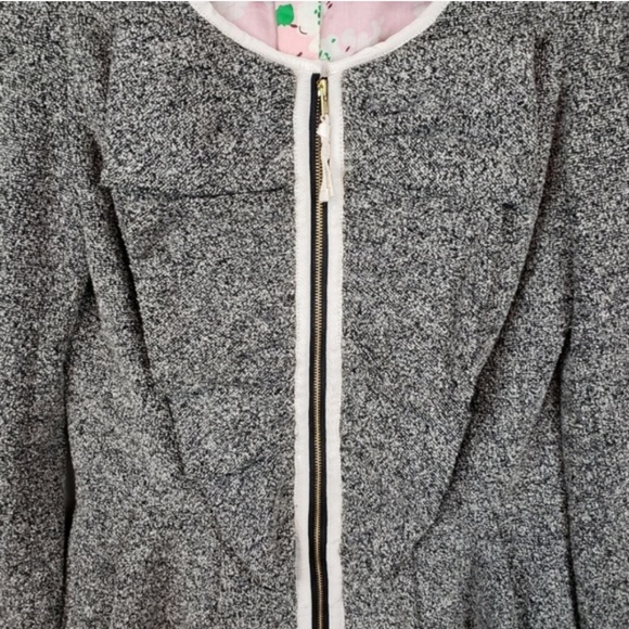 Anthropologie Elevenses Half Pass Ruffle Jacket - Picture 4 of 8